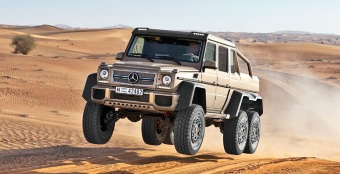 Ενα πραγματικό τανκ το... 6τροχο off road!