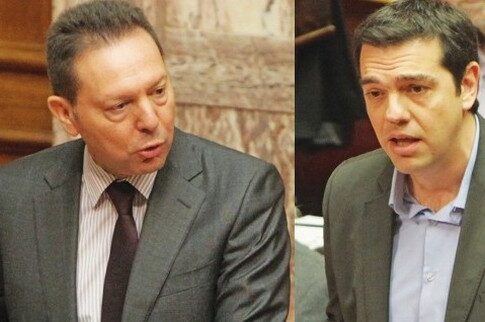 «Σφάχτηκαν» στη Βουλή Τσίπρας και Στουρνάρας