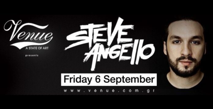 O Steve Angello στο Κέντρο Αθηνών