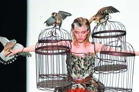Full metal με χρυσό, ασημί και animal