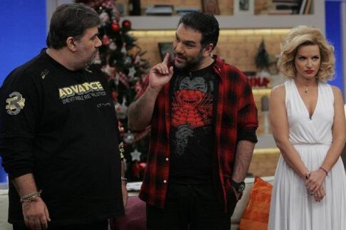 Φτωχικό γιορτινό τραπέζι στην TV