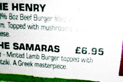 Samaras... burger!