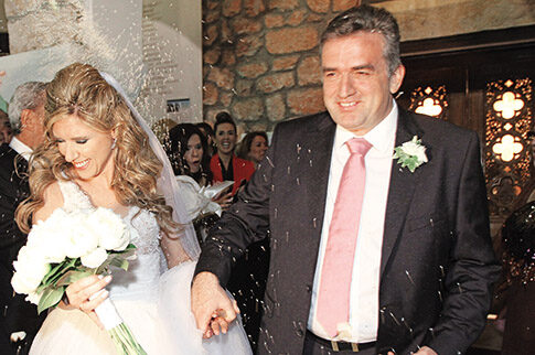 Η Φραντζέσκα Σαββοργινάκη παντρεύτηκε τον αγαπημένο της