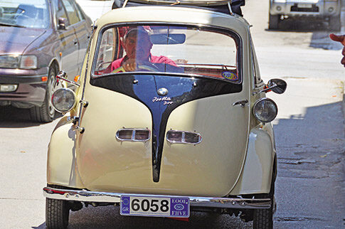 Ο μάγκας με το... τρίκυκλο στους δρόμους του Ναυπλίου
