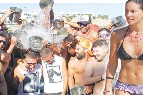 Το αεράκι του έρωτα φύσηξε στο νησί των κοσμικών