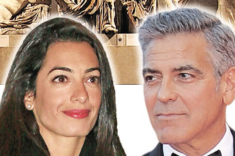 Στην Αθήνα η μνηστή του Κούνεϊ για τα Γλυπτά