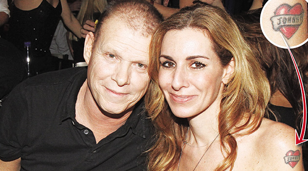 Η Μαρία, ως ένδειξη του έρωτά της για τον σύζυγό της, είχε χτυπήσει tattoo στο αριστερό μπράτσο της το όνομά του, μέσα σε μια καρδιά