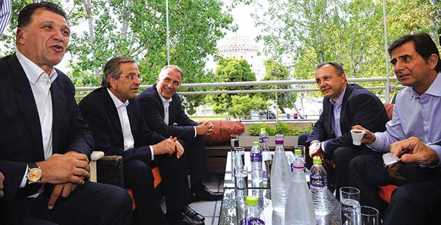 Απρόοπτα (και φρέντο) για τον Αντ. Σαμαρά στη ΔΕΘ