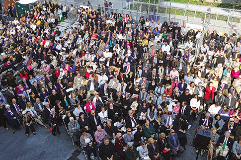 Δάκρυα χαράς στα θεμέλια του Αγίου Νικολάου