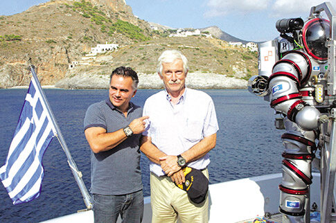 Η βουτιά του Λασκαρίδη στο ναυάγιο των Αντικυθήρων!