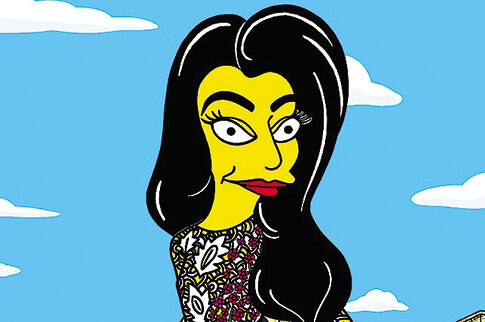 H Αμάλ fashion icon σε έκδοση Σίμσον