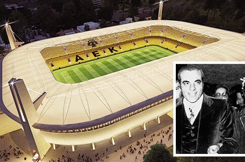 Ο Στέλιος στον «ναό» της ΑΕΚ!