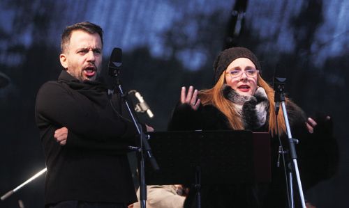 Ο Χάρης Ανδριανός και η Μαρία Μητσοπούλου