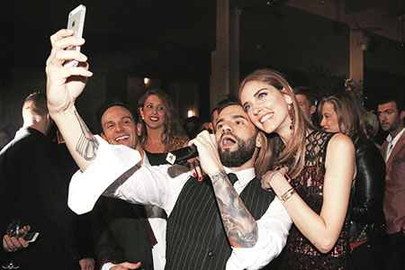 Η Chiara Ferragni με τον Θοδωρή Μαραντίνη σε selfie