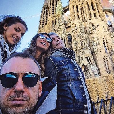 Ο Νίκος Λάσκαρης με την κόρη του Ραφαέλα