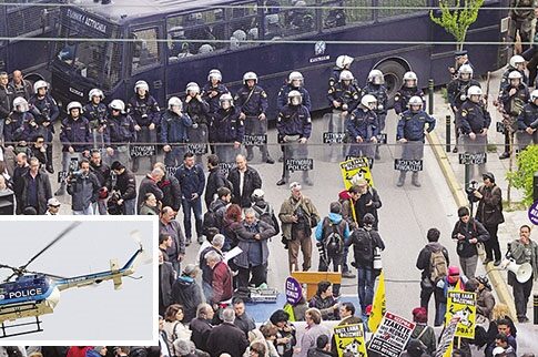 Κατάσταση πολιορκίας για τη δίκη του αιώνα