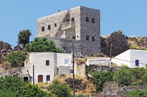Η βίλα-όνειρο στη Νίσυρο