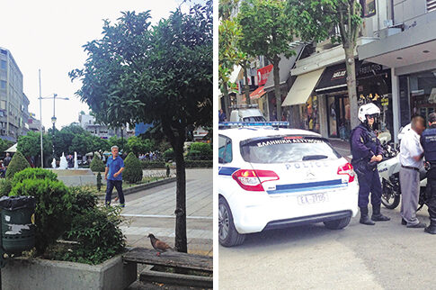 35άρα έταξε χάδια σε 81χρονο και του έκλεψε το πορτοφόλι