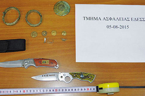 Επιασαν 57χρονο «Ιντιάνα Τζόουνς» στην Εδεσσα με αρχαία αντικείμενα