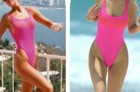 Μαμά και κόρη φόρεσαν το ίδιο μαγιό! Σε ποια πάει περισσότερο;