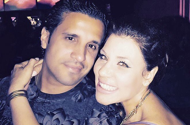 Με τον πρώην σύντροφό της Giovanni Olivera