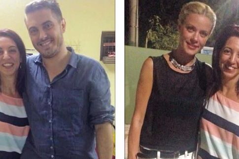 Ζέτα και Μιχάλης μαζί στη συναυλία
