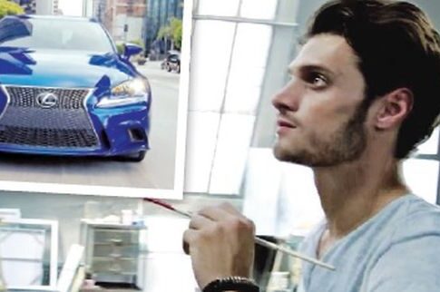 Σε spot 10.000.000 δολαρίων (!) της Lexus IS το μοντέλο Στέλιος Νιάκαρης
