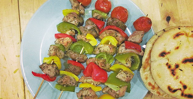 Πίτες και σουβλάκια