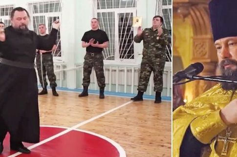 Χαμός με τον «παπά-ninja» που είναι εξπέρ στις πολεμικές τέχνες