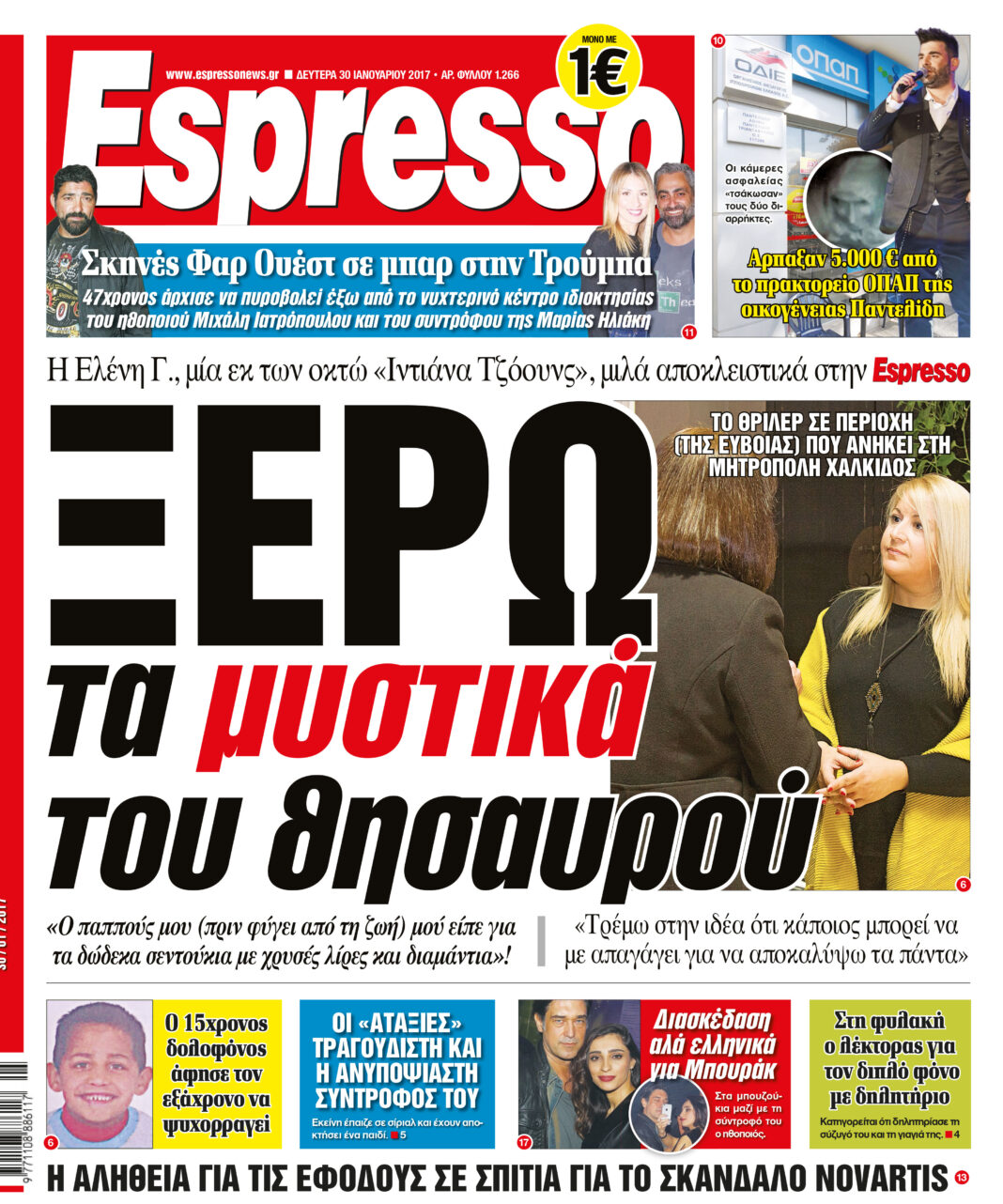 Δευτερα  30.01.17