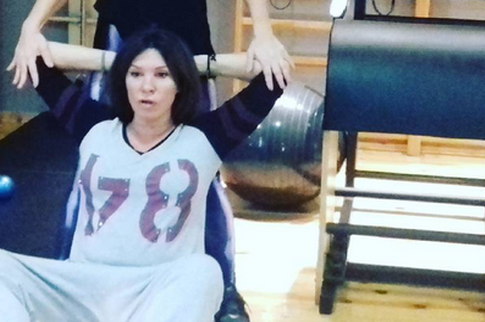 «Λιώνει» στο γυμναστήριο!