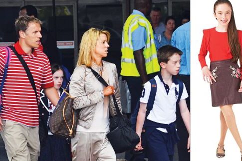 Η «ξεγραμμένη» κόρη του Φιλ Νέβιλ έγινε μοντέλο