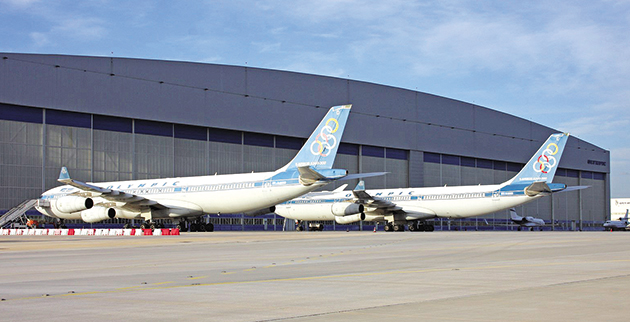 Τα αεροσκάφη καθηλωμένα στο αεροδρόμιο