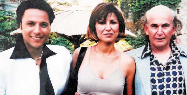 Ο Παύλος Κοντογιαννίδης μαζί με τους Κωνσταντίνα και Πέτρο Σπέντζο