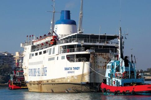 Το «Παναγία Τήνου» ξεκίνησε χθες για το τελευταίο ταξίδι του