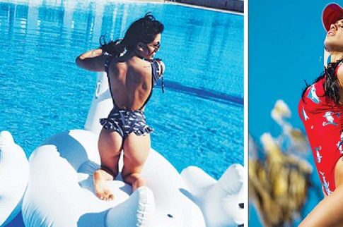 Η Kόνυ έφερε τον καύσωνα στο Instagram