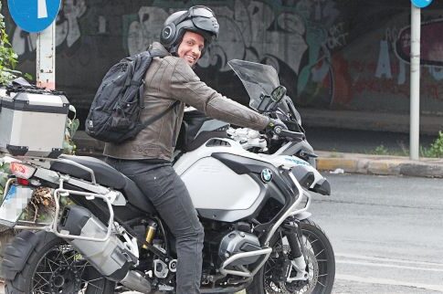 Νομοταγής easy rider ο Σάββας Πούμπουρας
