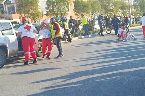 Επτά τραυματίες σε αγώνα ποδηλασίας