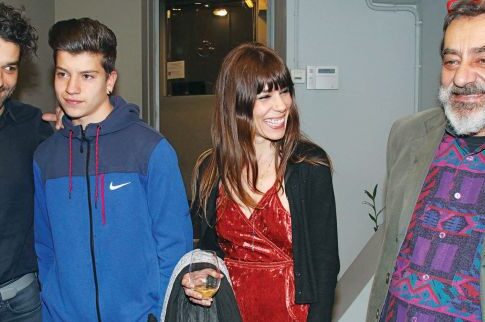 Κεφάτοι με τον γιο τους και τον Αντώνη στην παρέα