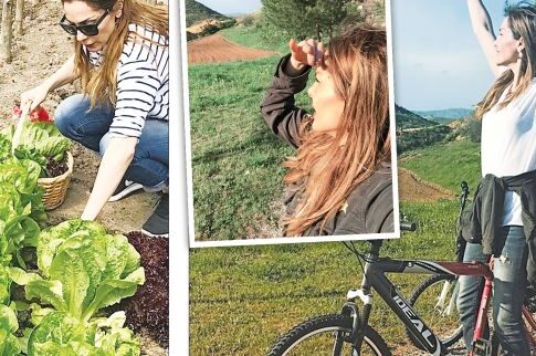 «Παιδί των λουλουδιών» η Βανδή