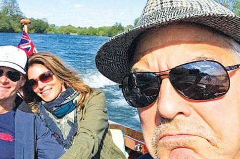 «Photobombing» από τον Κλούνεϊ