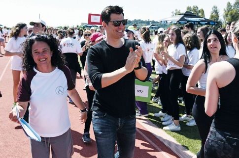 Ο Σάκης στους Αγώνες Χαράς