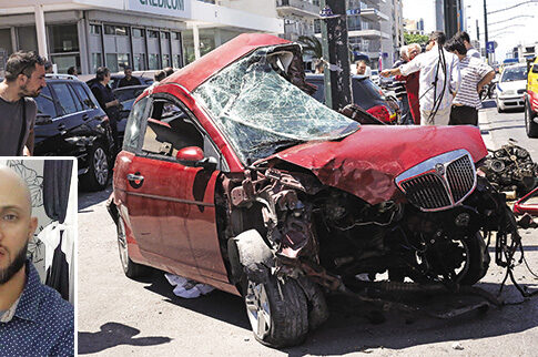 Τραγική φιγούρα η αρραβωνιαστικιά του επιχειρηματία που σκοτώθηκε σε τροχαίο στη Συγγρού