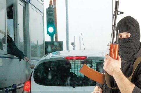 Η συμμορία των χρηματοκιβωτίων έκανε «ντου» και στα γραφεία των διοδίων της Αττικής Οδού