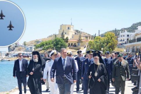 Πρόκληση πάνω από το κεφάλι του Καμμένου