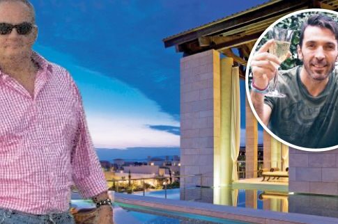 Η συνάντηση του Καραμανλή στο «Costa Navarino» με τον Μπουφόν!