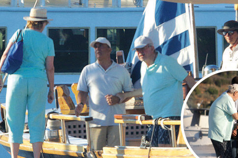 Ο τέως με μαγιό στο Πόρτο Χέλι