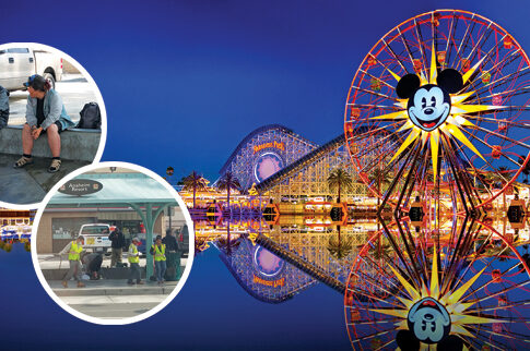 Οι άστεγοι της Disneyland