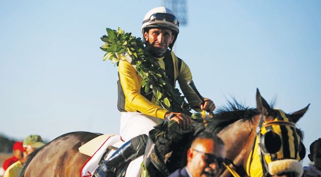 Ο Δημήτρης Δρόσος με τον ιρλανδικό ίππο ΓΙΟΥ ΤΟΚΙΝΓΚ ΤΟΥ ΜΗ