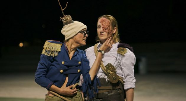 Η Αλεξάνδρα Αΐδίνη με τη Στεφανία Γουλιώτη